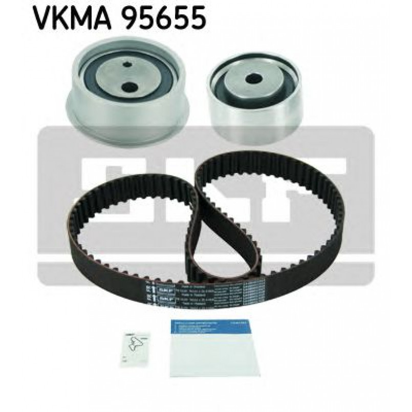 VKMA 95655 SKF Комплект (ремінь+ролики)